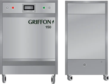 Griffon 150 uređaj za obradu ostataka hrane – prednja i bočna strana